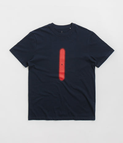 Poetic Collective Neon Spray T-Shirt - Navy