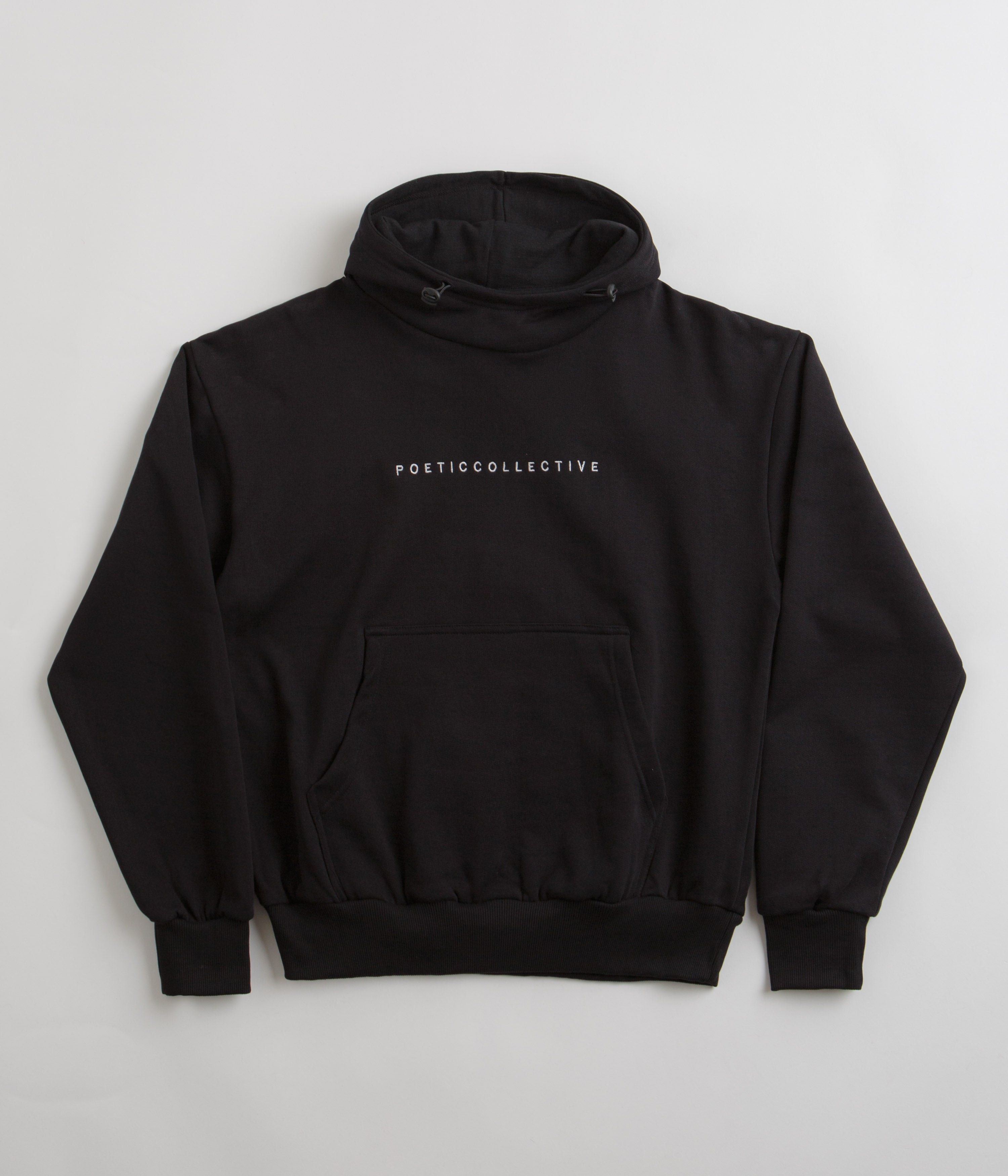 Half black and white thrasher clearance hoodie