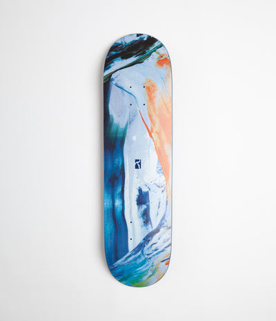 Poetic Collective Painting Deck - Blue / Silver - 8.5"