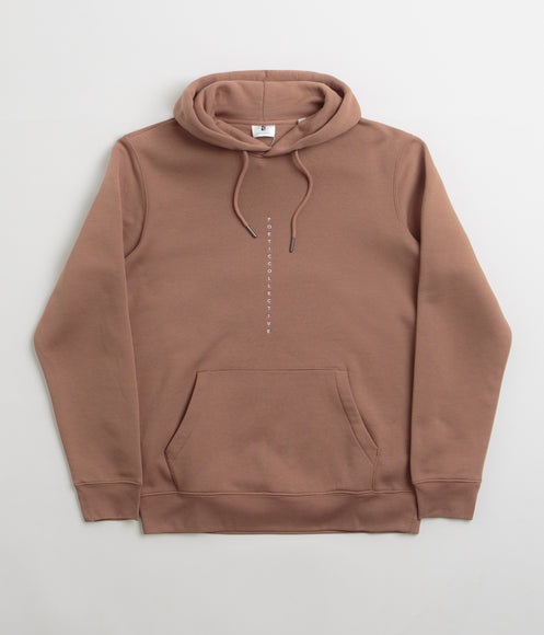 Poetic Collective Painting Hoodie - Brown