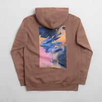 Poetic Collective Painting Hoodie - Brown thumbnail