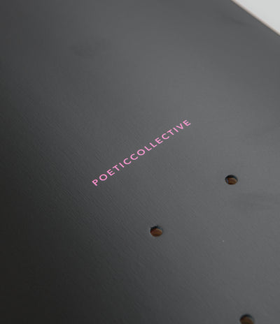 Poetic Collective Pink Square High Concave Deck - 8.5"