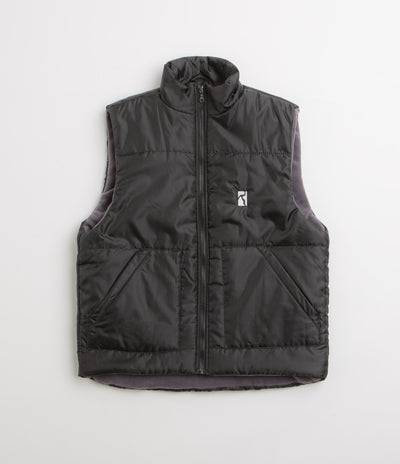 Poetic Collective Puffer Vest - Black