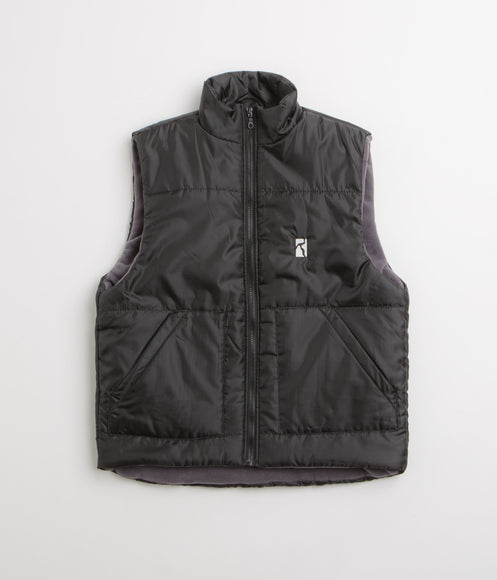 Poetic Collective Puffer Vest - Black