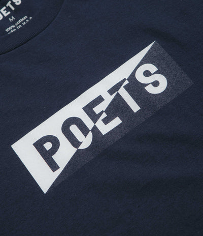 Poets Cinzano T-Shirt - Navy