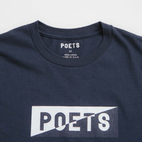 Poets Cinzano T-Shirt - Navy thumbnail