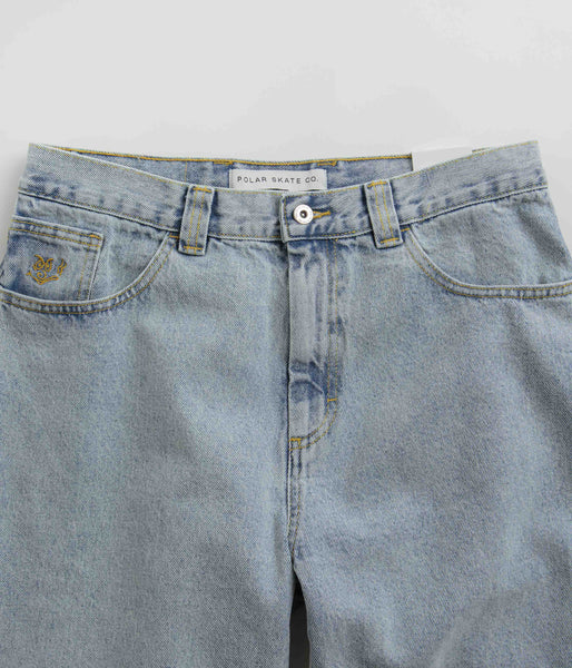 Polar '92 Denim Jeans - Light Blue | Flatspot