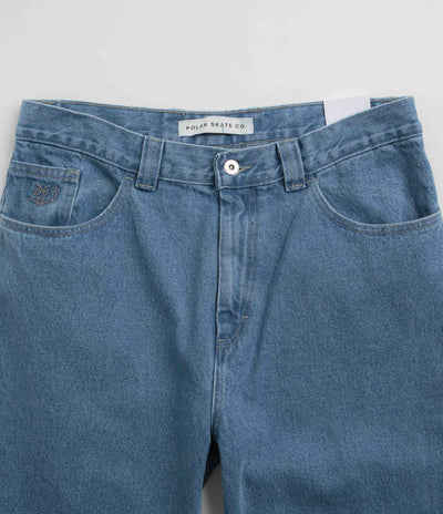 Polar 92 Denim Jeans - Mid Blue