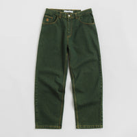 Polar 93 Denim Jeans - Chartreuse / Blue thumbnail