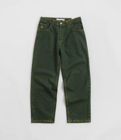 Polar 93 Denim Jeans - Chartreuse / Blue