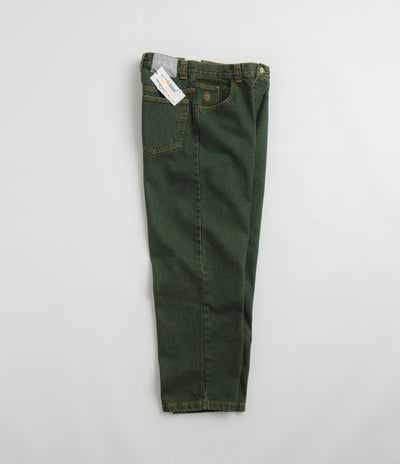 Polar 93 Denim Jeans - Chartreuse / Blue