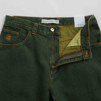 Polar 93 Denim Jeans - Chartreuse / Blue thumbnail