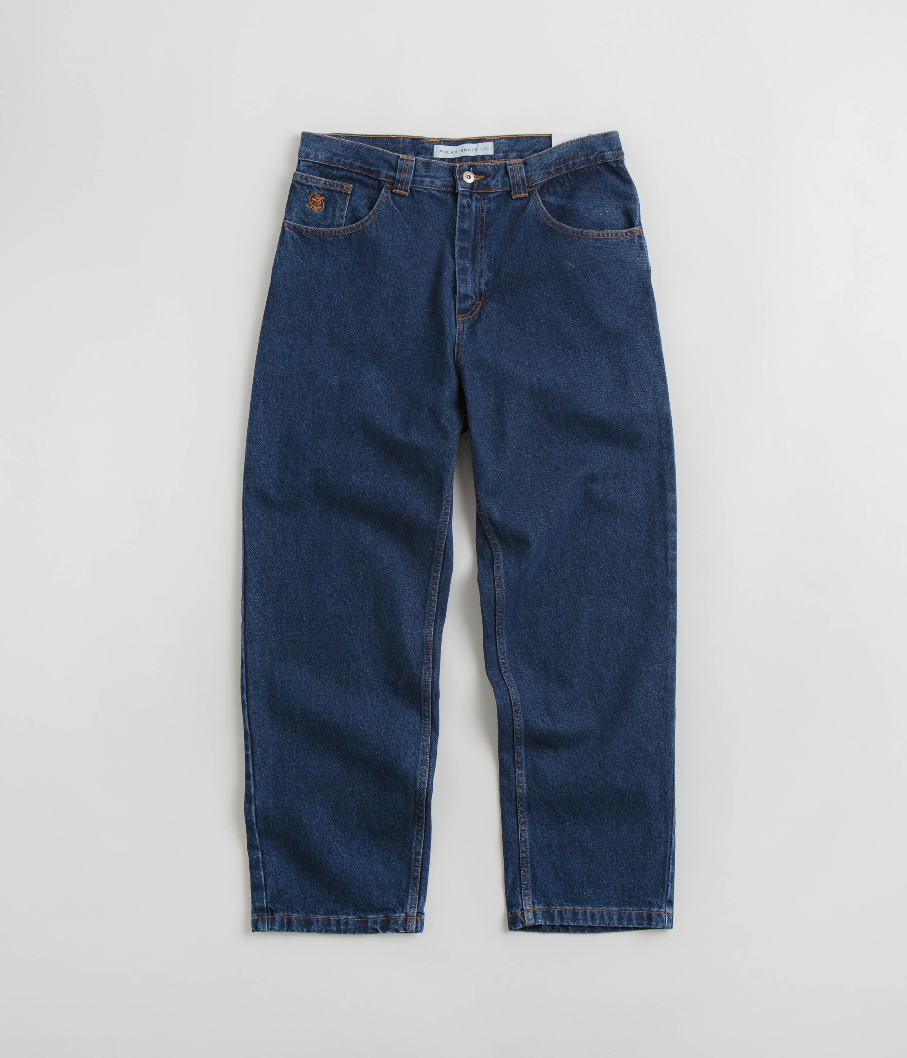 Polar 93 Denim Jeans - Mid Blue | Flatspot