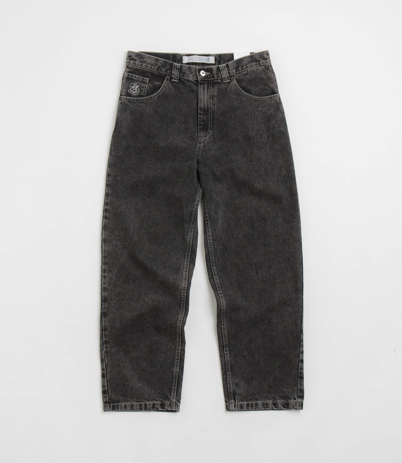 Polar 93 Denim Jeans - Silver Black | Flatspot