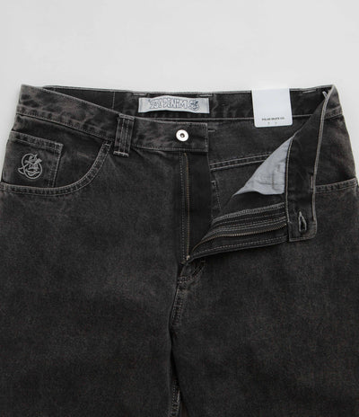 Polar 93 Denim Jeans - Silver Black