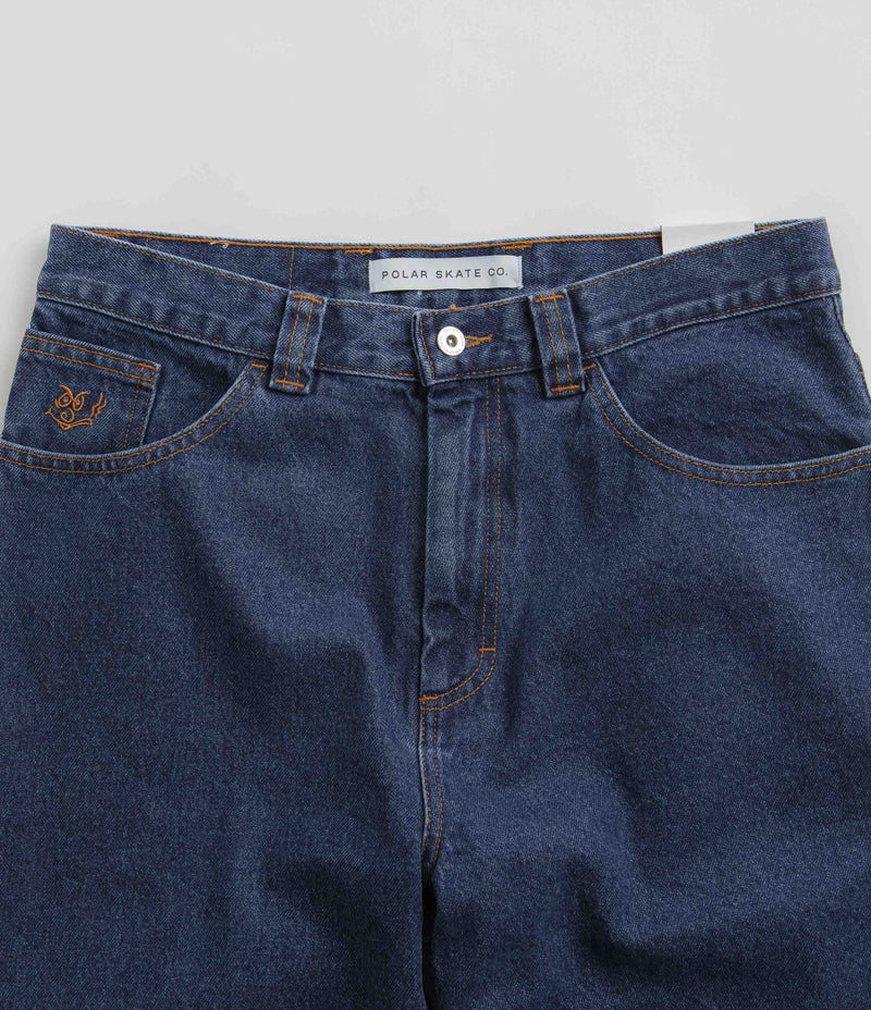 Polar '92 Denim Jeans - Dark Blue | Flatspot