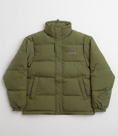 Polar Basic Puffer Jacket - Army Green