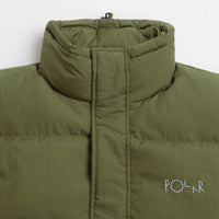 Polar Basic Puffer Jacket - Army Green thumbnail