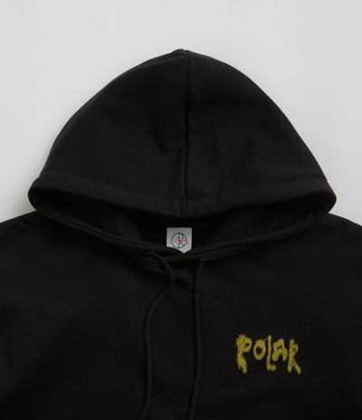 Polar Bear Dave Hoodie - Black