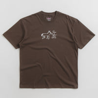 Polar Beautiful Horses T-Shirt - Chocolate thumbnail