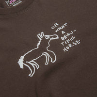 Polar Beautiful Horses T-Shirt - Chocolate thumbnail