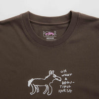 Polar Beautiful Horses T-Shirt - Chocolate thumbnail