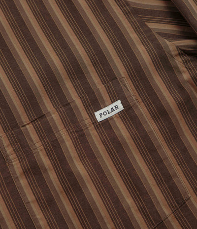 Polar Ben Shirt - Brown Stripes