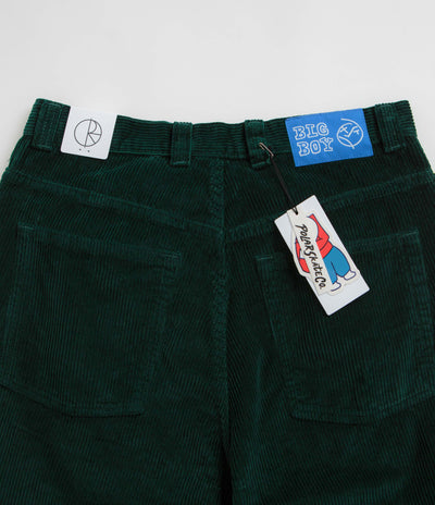 Polar Big Boy Cord Pants - Dark Emerald