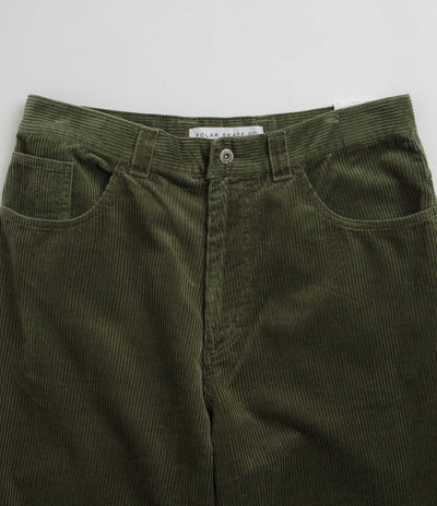 Polar Big Boy Cord Pants - Uniform Green