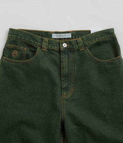 Polar Big Boy Jeans - Chartreuse / Blue