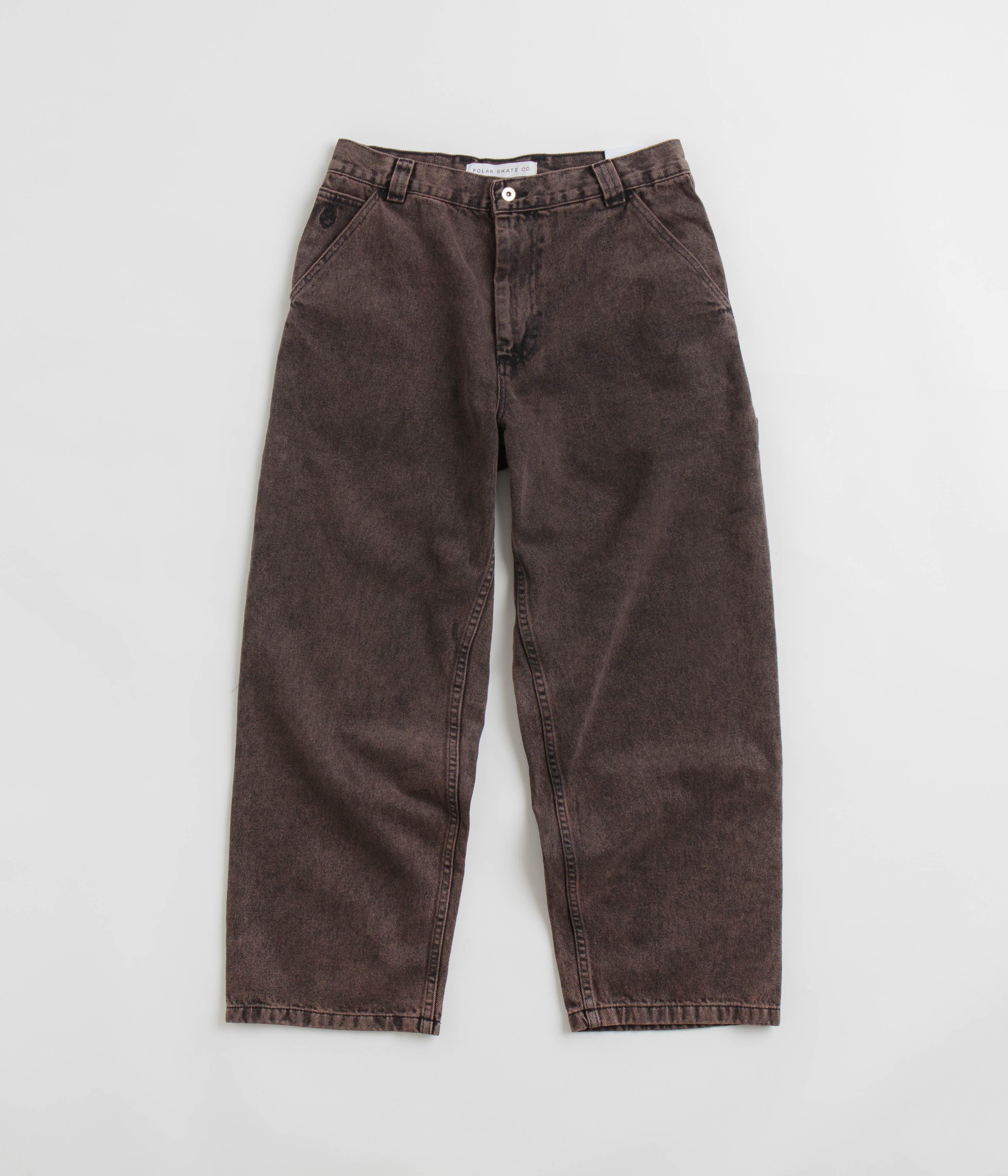 Polar '92 Denim Jeans - Washed Black | Flatspot
