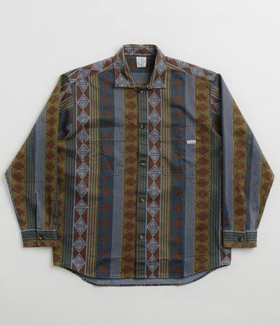 Polar Big Boy Overshirt - Blue Green Mix