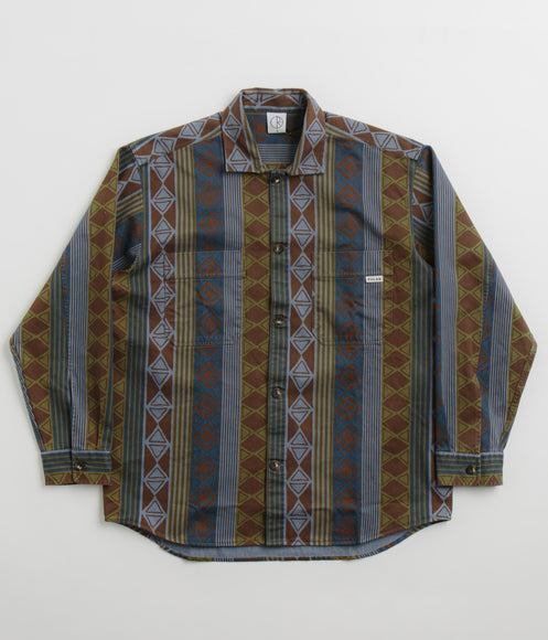 Polar Big Boy Overshirt - Blue Green Mix