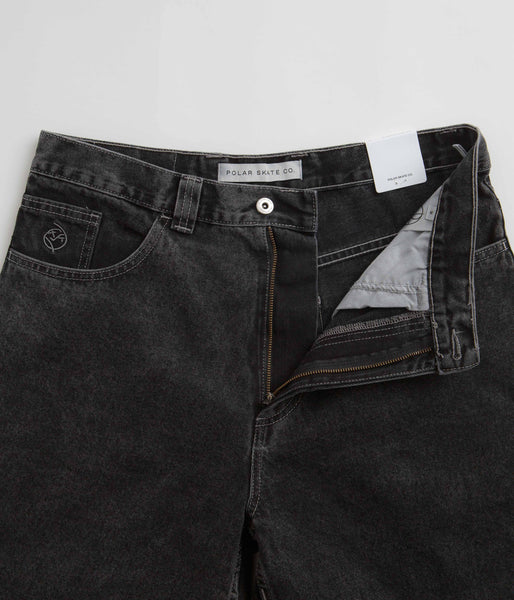 Polar Big Boy Shorts - Silver Black | Flatspot