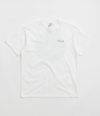 Polar Burnside 2084 Fill Logo T-Shirt - White