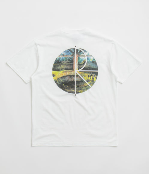 Polar Burnside 2084 Fill Logo T-Shirt - White