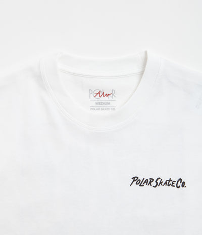 Polar Campfire Long Sleeve T-Shirt - White