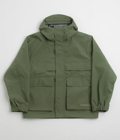 Polar Cargo Shell Jacket - Moss Green