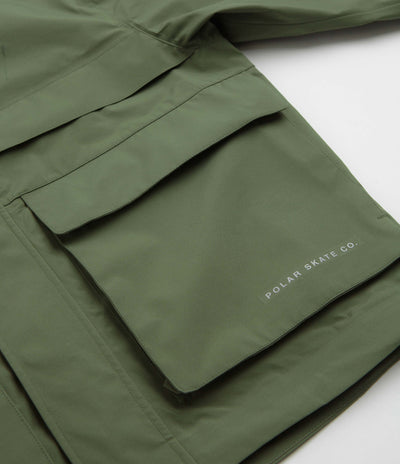 Polar Cargo Shell Jacket - Moss Green