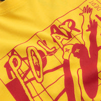 Polar Clubb Inc Long Sleeve T-Shirt - Lemon thumbnail