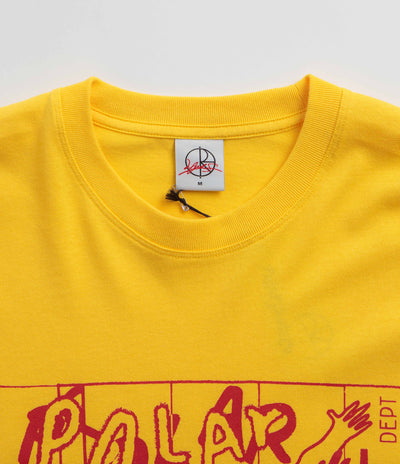 Polar Clubb Inc Long Sleeve T-Shirt - Lemon