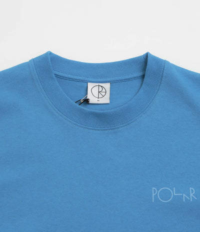 Polar Contrast Stroke Logo T-Shirt - French Blue