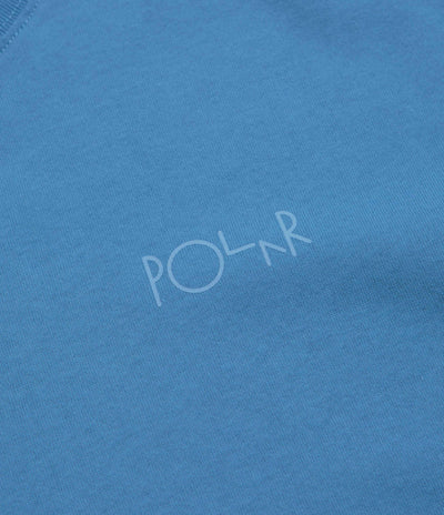 Polar Contrast Stroke Logo T-Shirt - French Blue