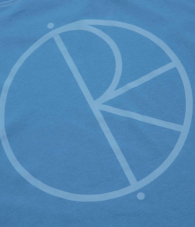 Polar Contrast Stroke Logo T-Shirt - French Blue