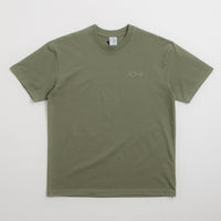 Polar Contrast Stroke Logo T-Shirt - Moss Green thumbnail