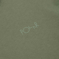 Polar Contrast Stroke Logo T-Shirt - Moss Green thumbnail