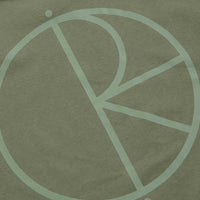 Polar Contrast Stroke Logo T-Shirt - Moss Green thumbnail