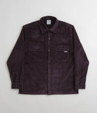 Polar Cord Shirt - Dark Violet