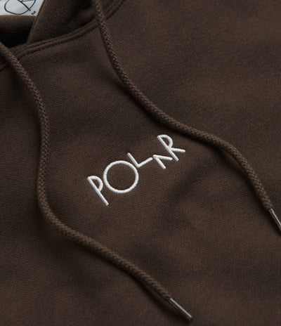 Polar Default Hoodie - Brown