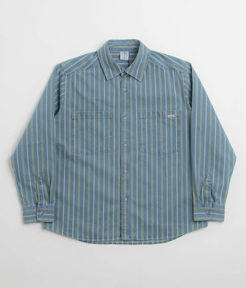 Polar Denim Mike Shirt - Blue / Yellow